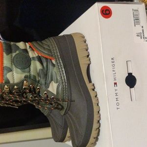 Tommy Hilfiger Camouflage Duck Rain Bootie